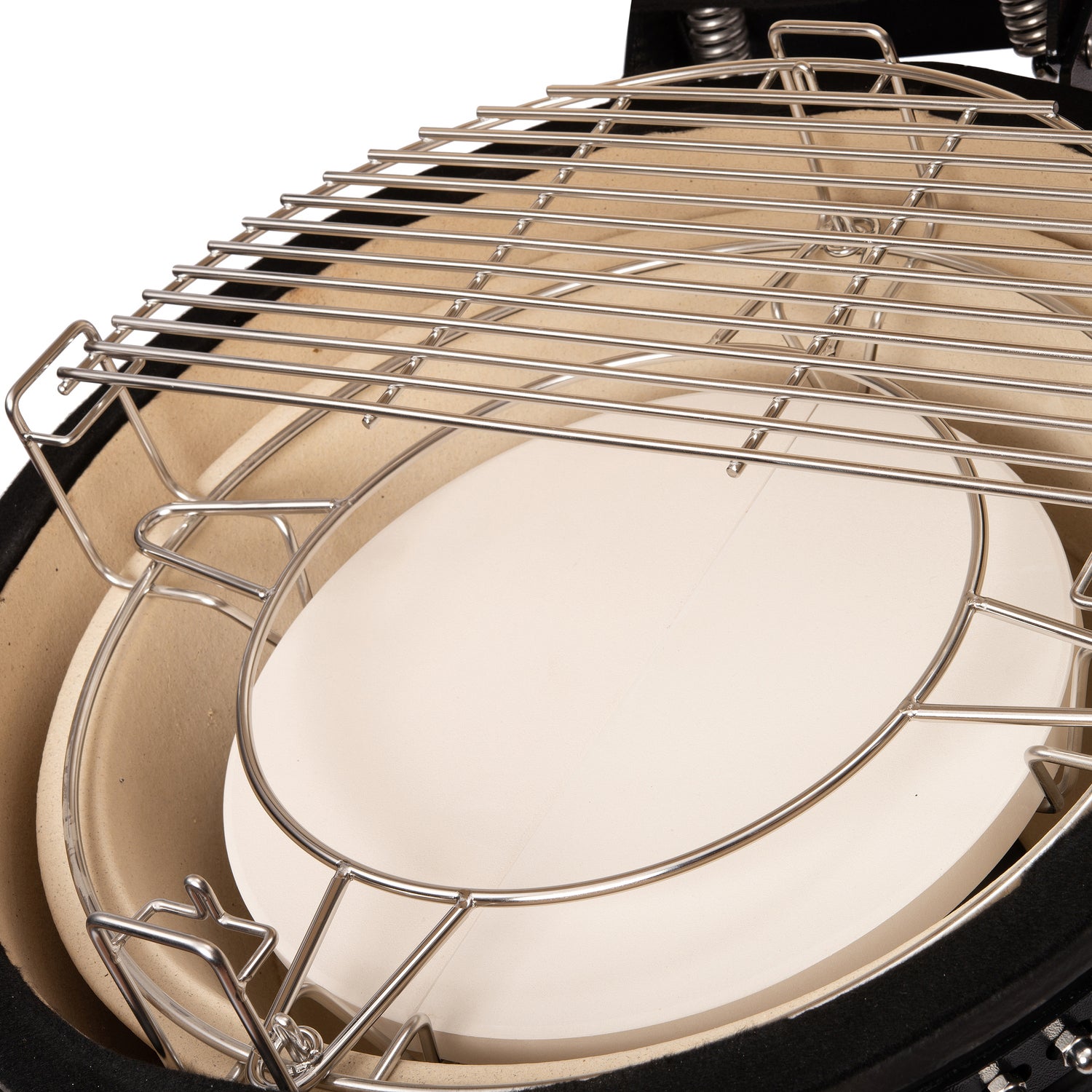 Intratuin kamado barbecue Urban Chef Large mat zwart D 59 H 133 cm