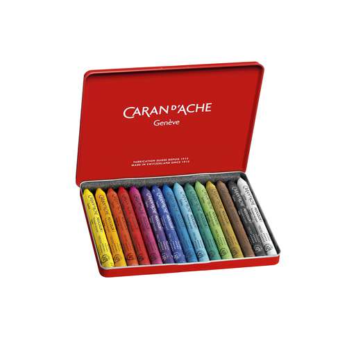 CARAN D'ACHE® NEOCOLOR® I  wasserfeste Wachspastelle in Metall-Etuis