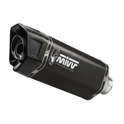 Silencieux Mivv SR-1 INOX NOIR - Noir