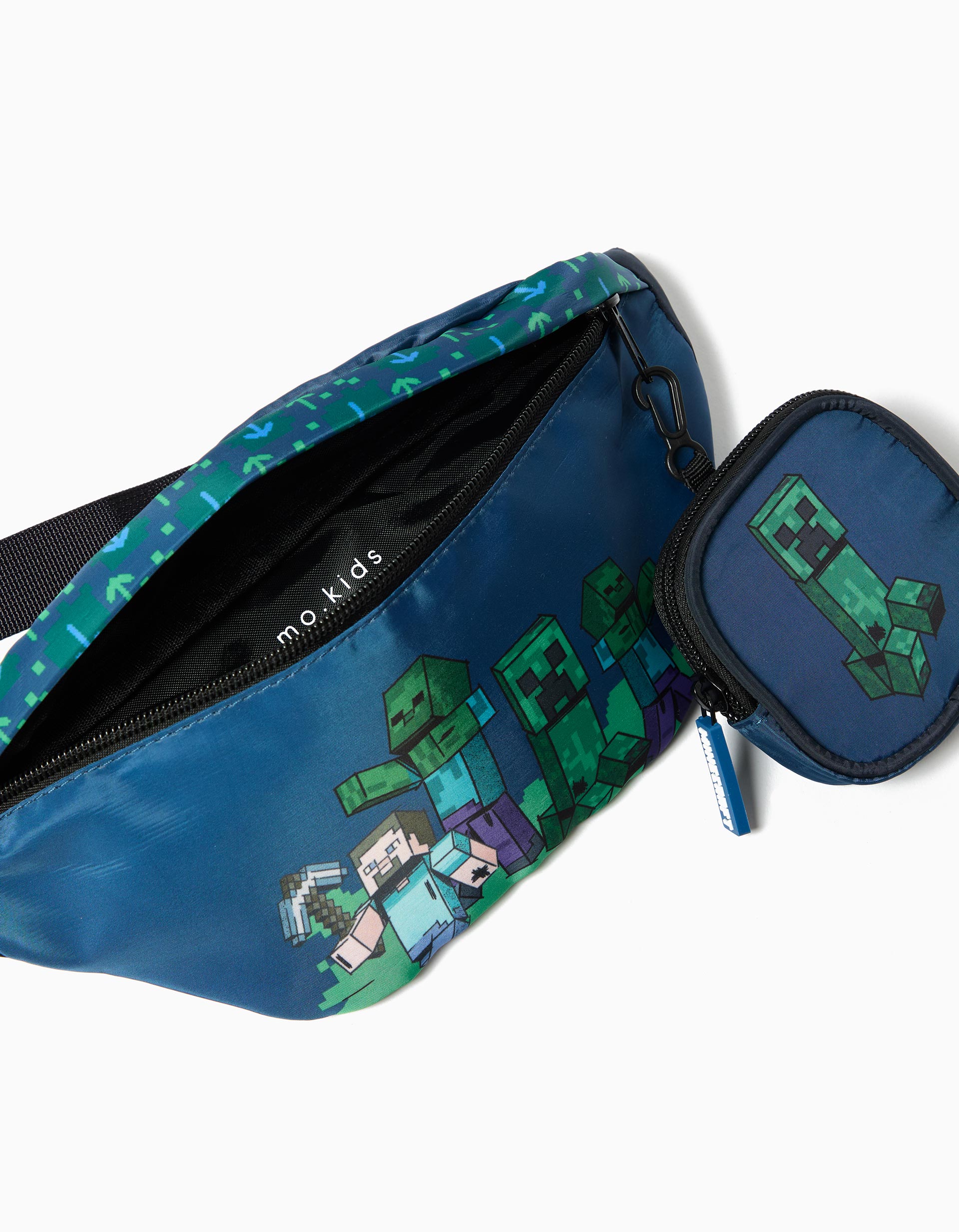Bolsa de Cintura 'Minecraft', Menino, Azul