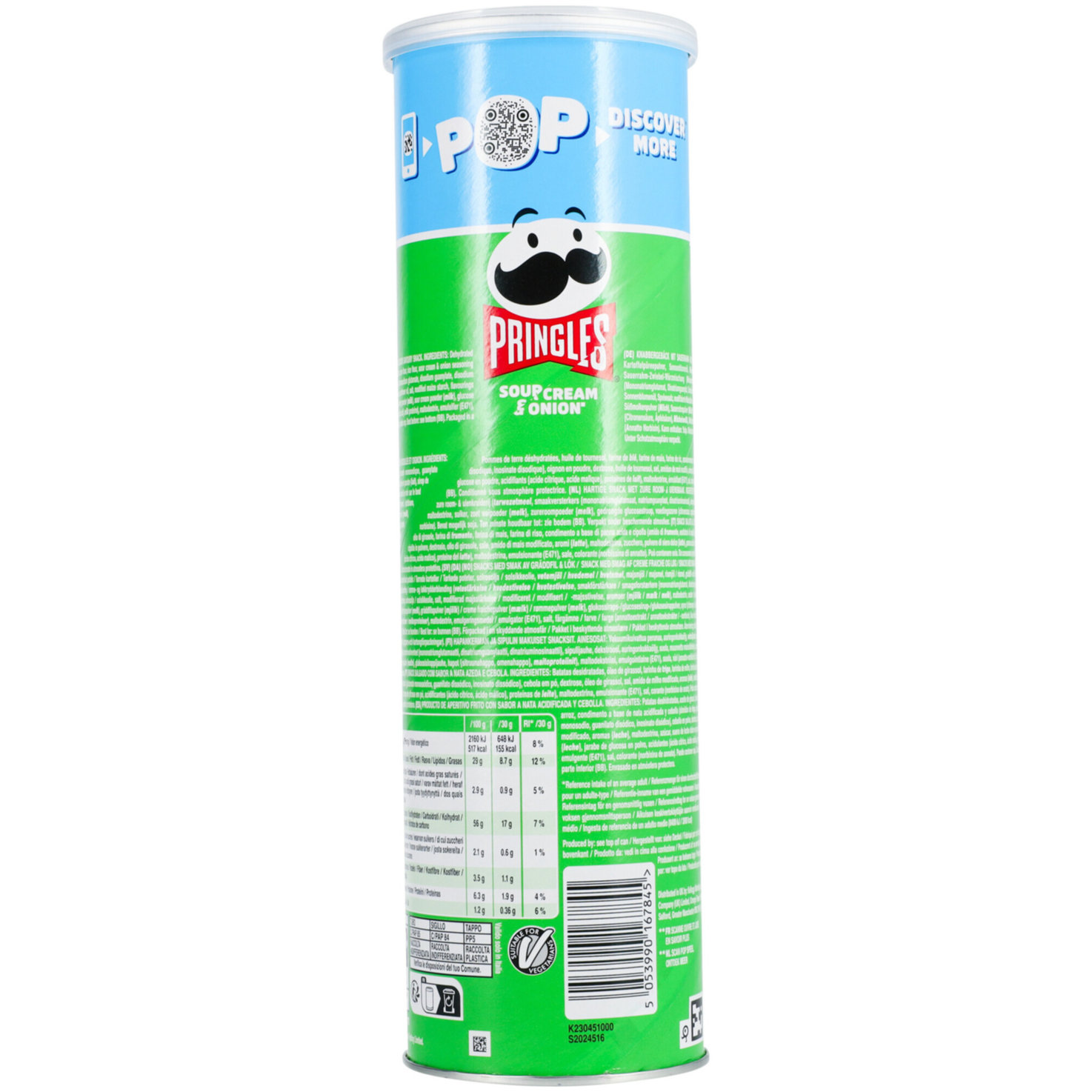 Pringles Sour Cream and Onion