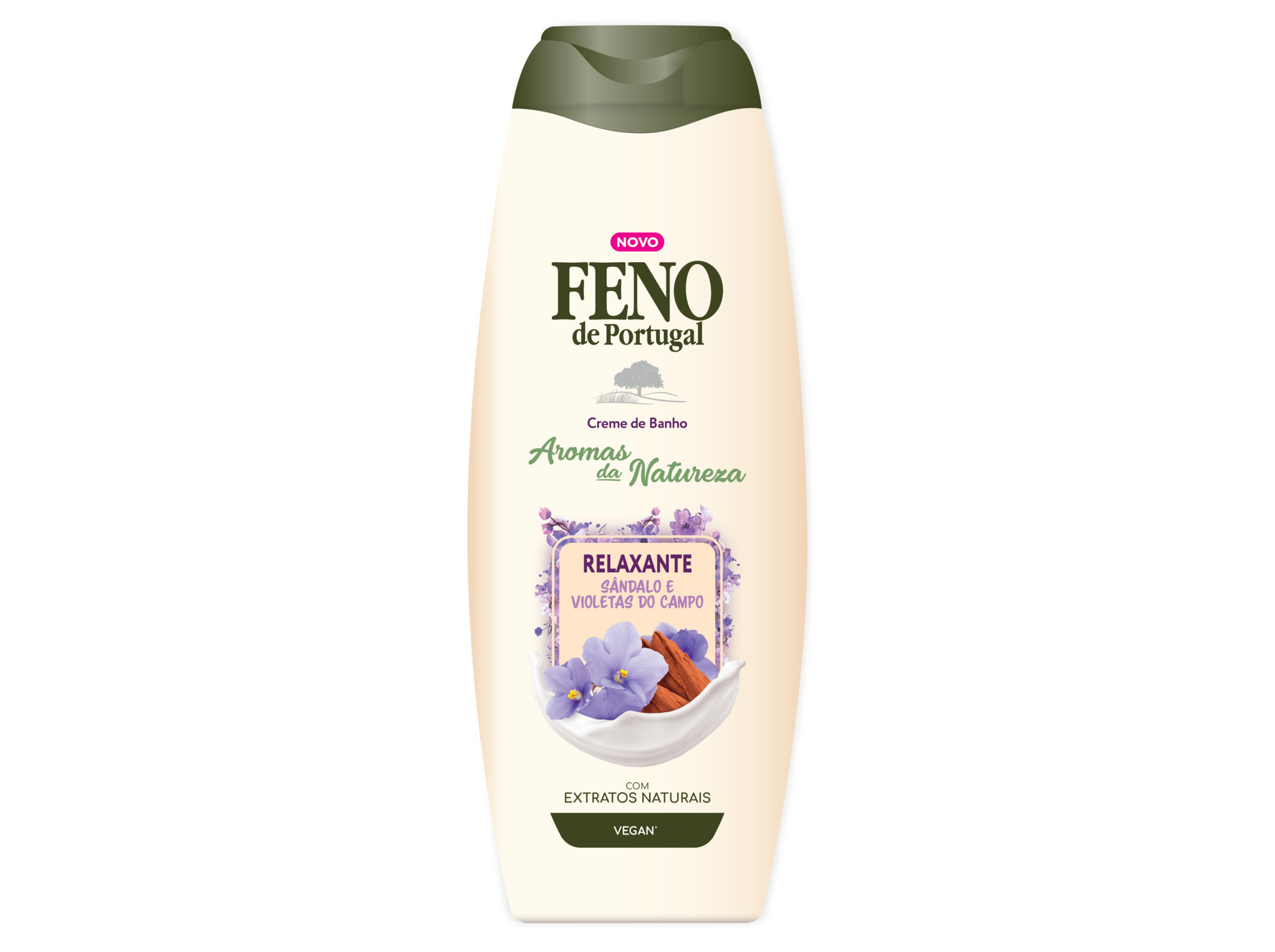 GEL BANHO FENO DE PORTUGAL SÂNDALO E VIOLETAS 500ML