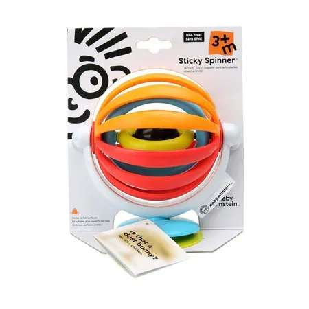 HCM Kinzel Baby Einstein Sticky Spinner, Spielzeug mit Saugnapf
