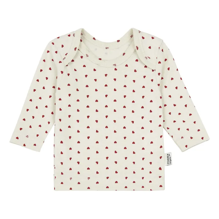 Poudre Organic T-Shirt Coton Bio Begonia | Rouge