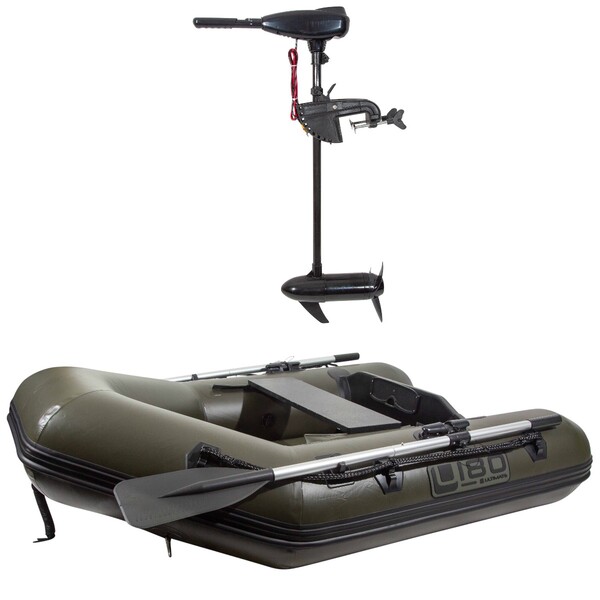 Ensemble bateau pneumatique à lattes et moteur électrique Ultimate