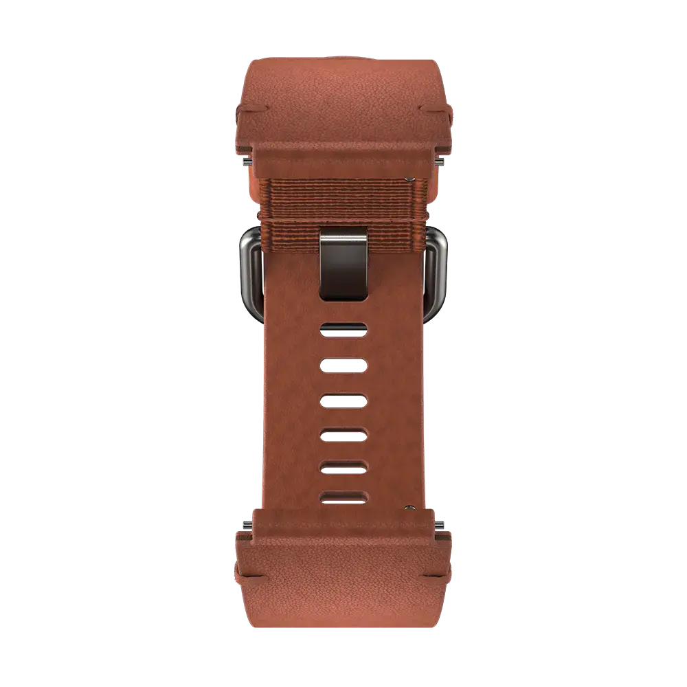 Polar Ignite Leren Polsband 20mm Brons M/L