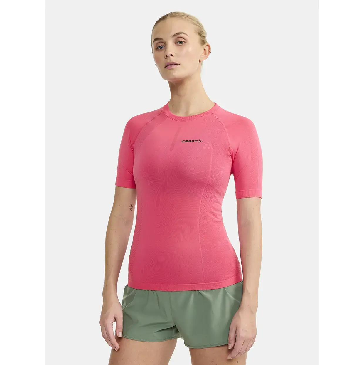 Craft ADV Cool Intensity SS Ondershirt Korte Mouwen Roze Dames