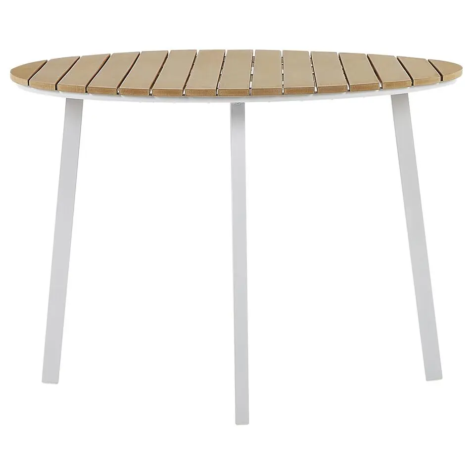 CAVOLI - Tuinset voor 4 - Wit/Beige - Aluminium