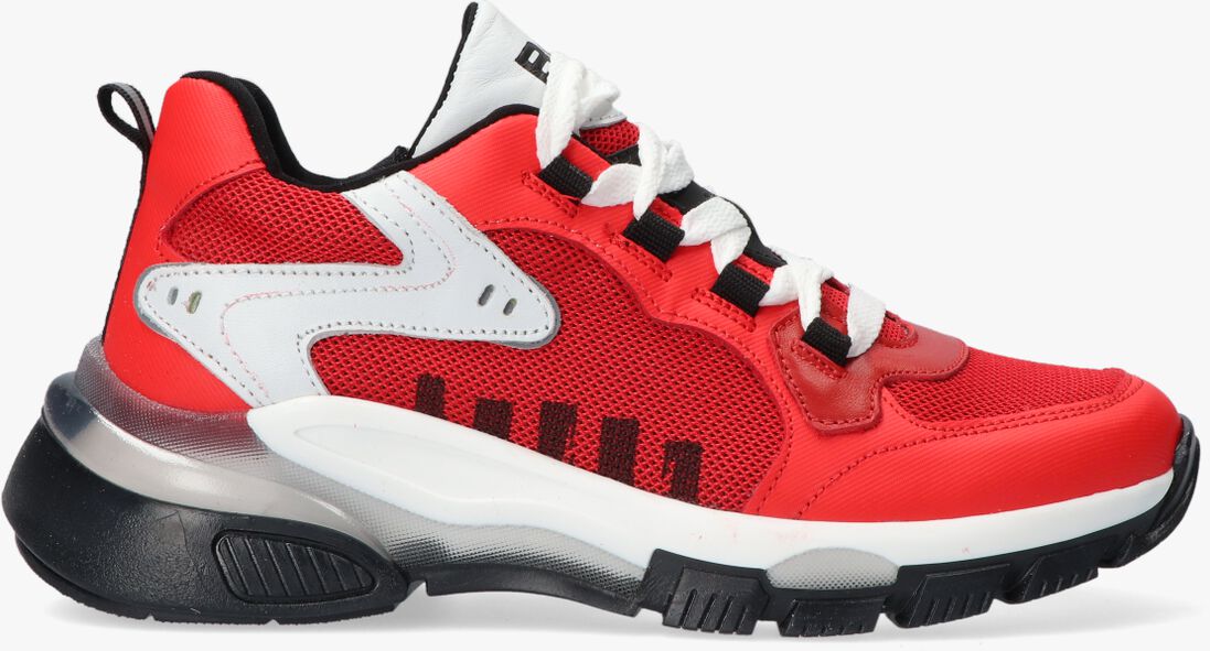 BRAQEEZ rode braqeez lage sneakers gio genna