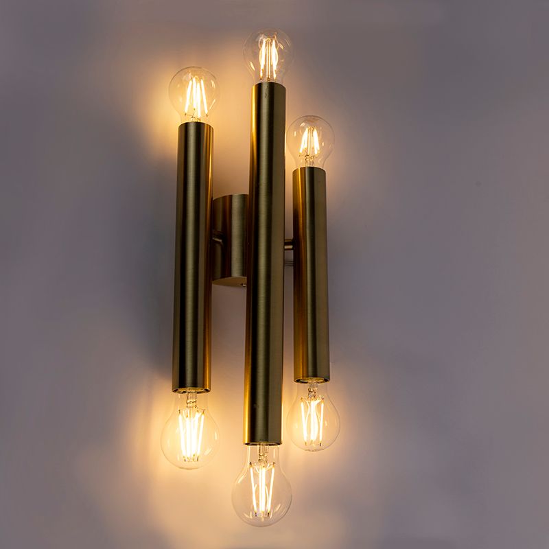 Hotel Chique wandlamp goud 6-lichts -Tubi