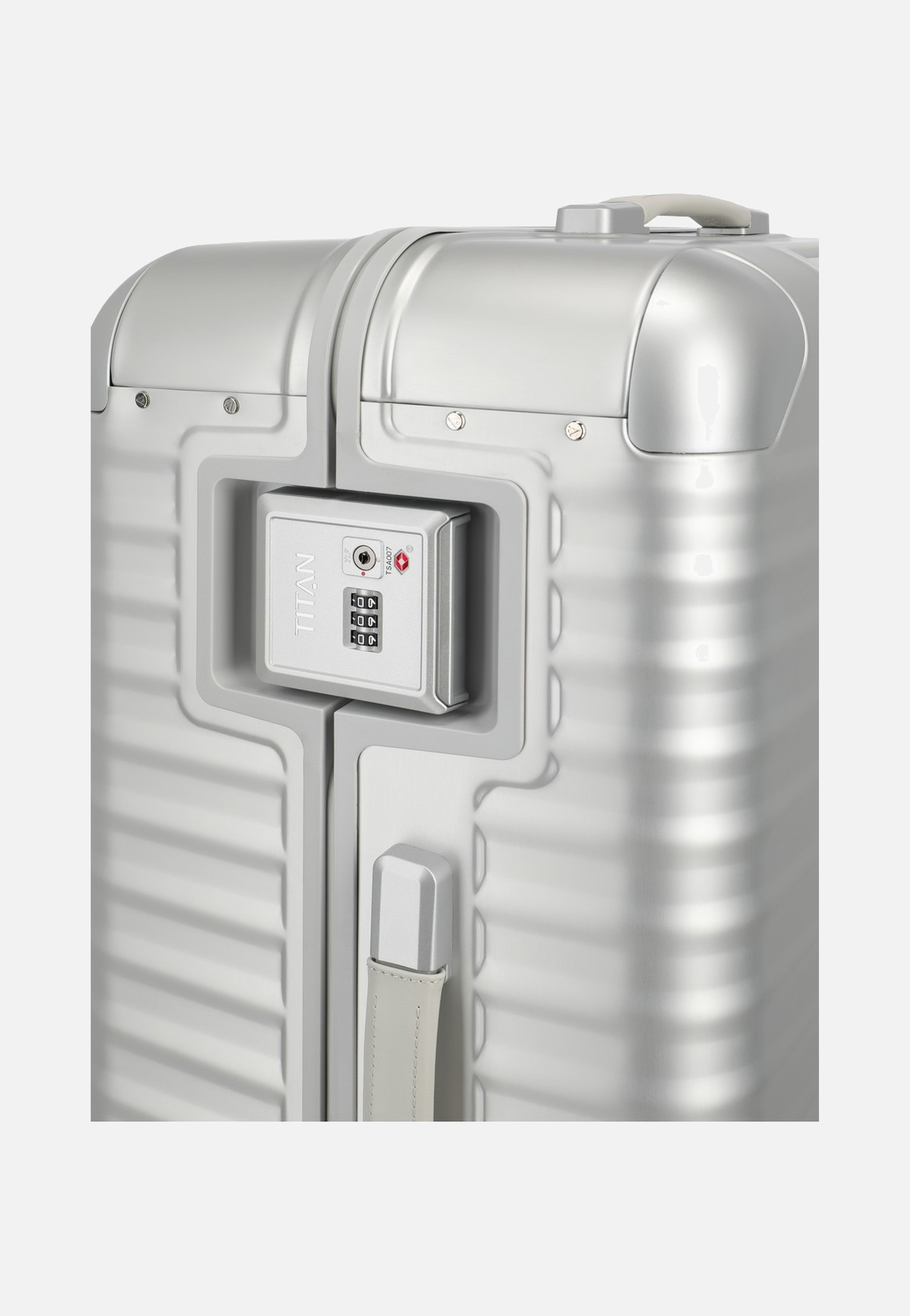 ETERNITY 4w Trolley L Silver - Koffer