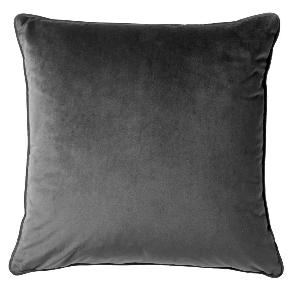 Sierkussen Finn - Charcoal Gray - 60x60 cm