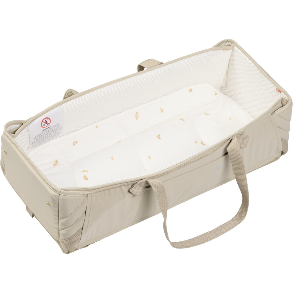 Køb Voksi® Seashell Sand Leaf Carry Me Inklusiv Solskærm Og Myggenet Bundle