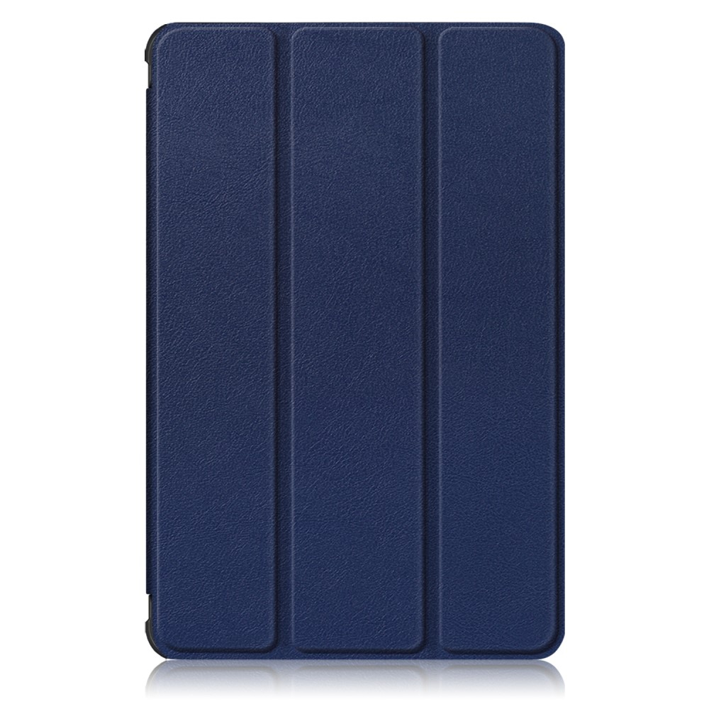 Samsung Galaxy Tab S8  Plus / Tab S7  Plus / Tab S7 FE 5G Leder Tasche Smart Case Hülle   S-Pen Halterung - Dunkelblau / Schwarz