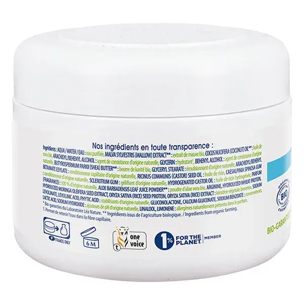 Máscara Capilar Orgânica de Coco e Queratina Natessance 200ml
