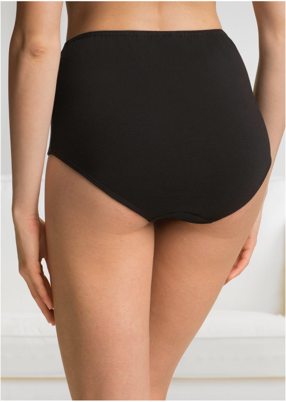 Lot de 5 slips taille haute