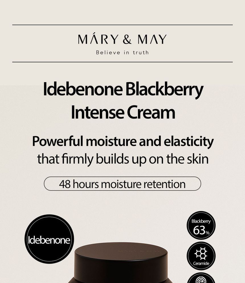 Mary&May - Idebenone Blackberry Intense Cream Mini