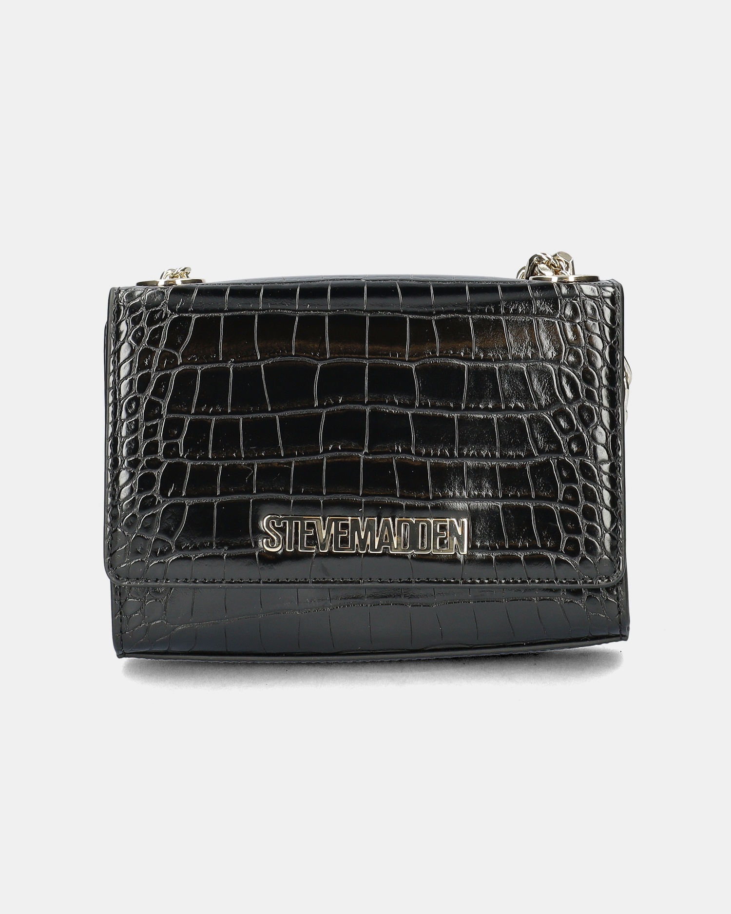 Steve Madden Braye Schoudertas  - zwart