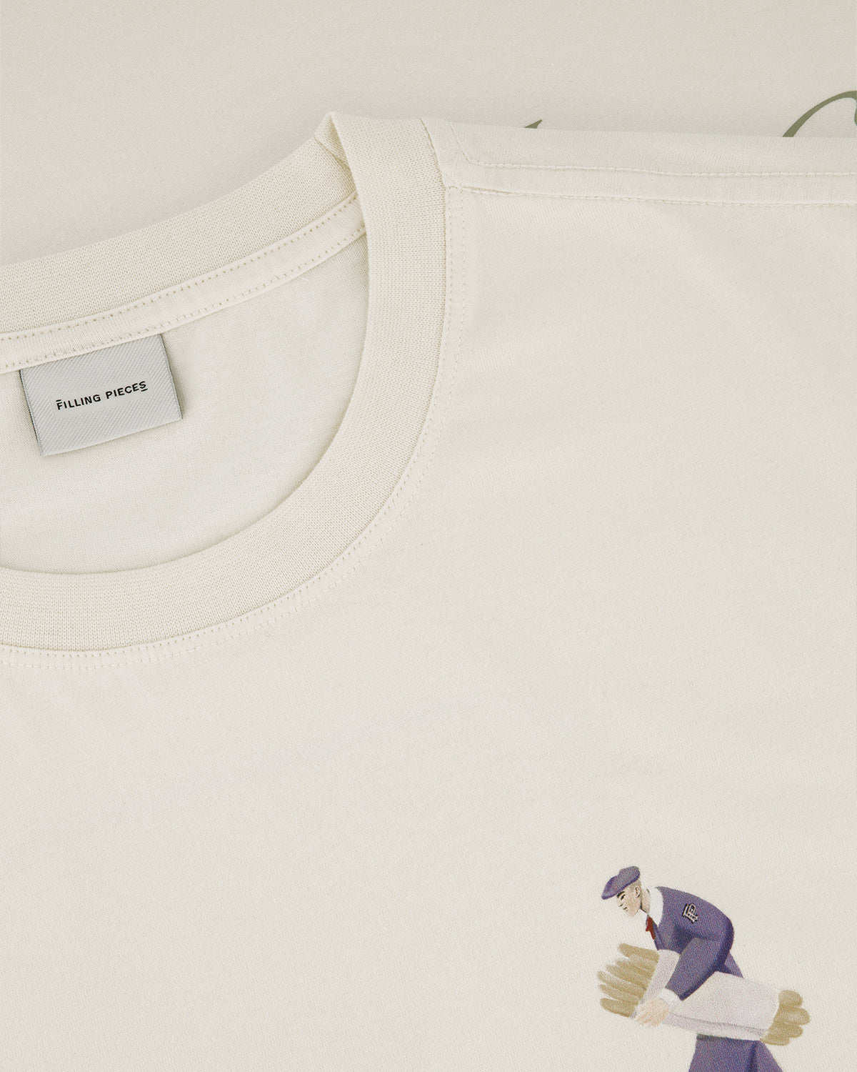 T-shirt Bakery Antique White
