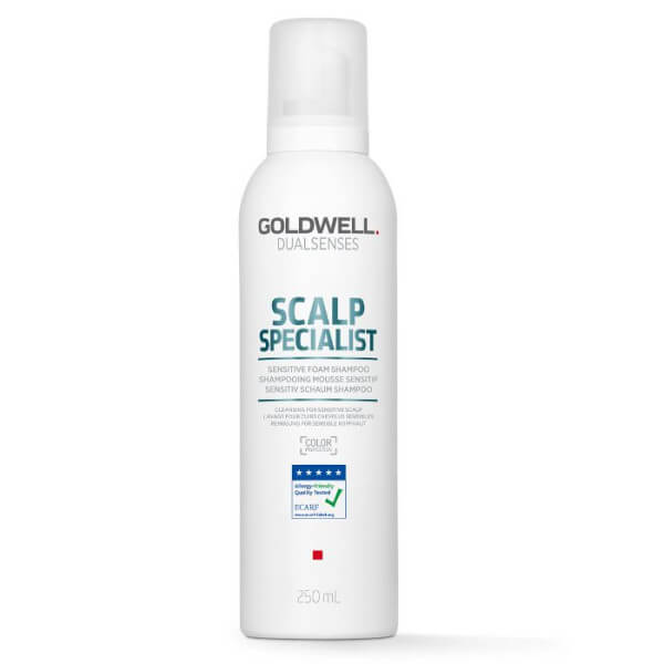 Shampoing mousse cuir chevelu sensible Dual Senses Scalp Specialist Sensitive Foam Goldwell 250ml