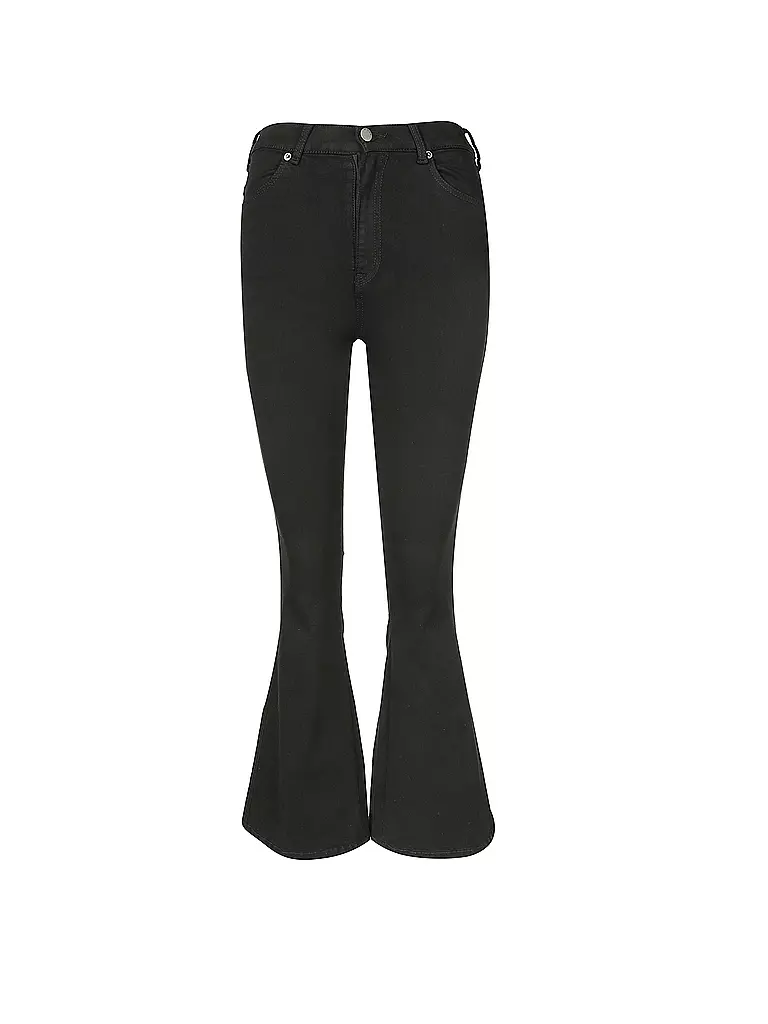 DR.DENIM Jeans Flared Moxy schwarz