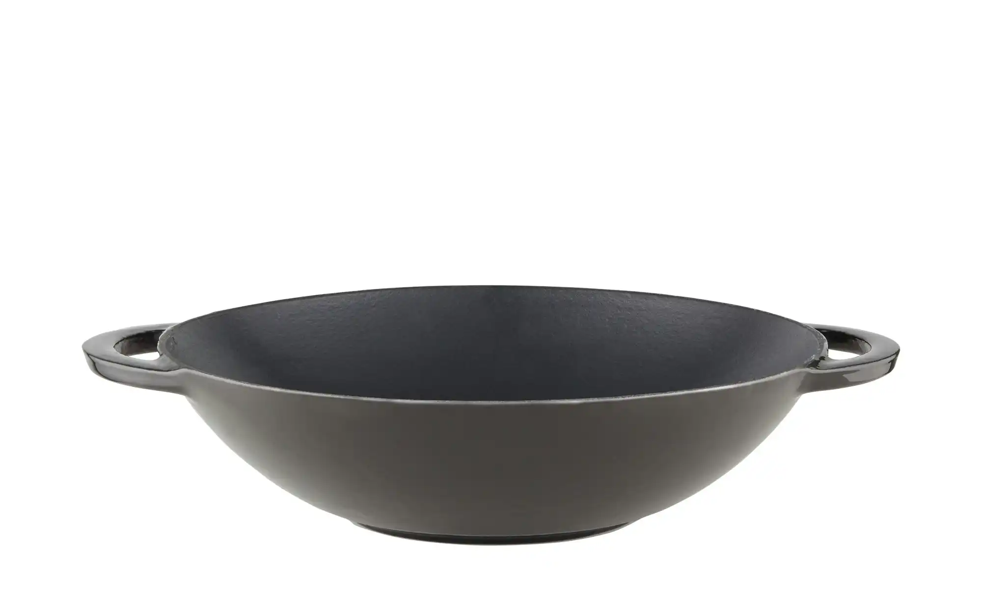 Meisterkoch Gusseisen-Wok mit Deckel OPUS