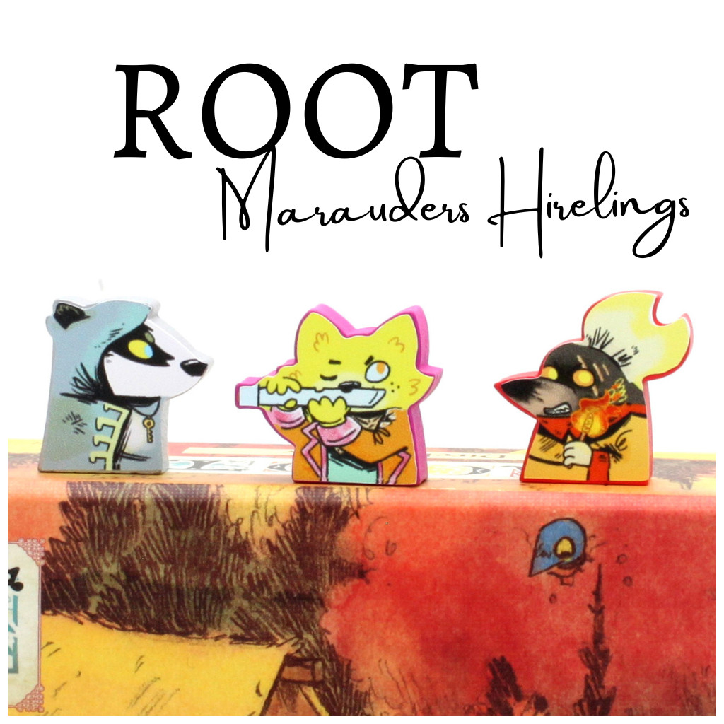 Root Nomades Maraude - Set d'autocollants