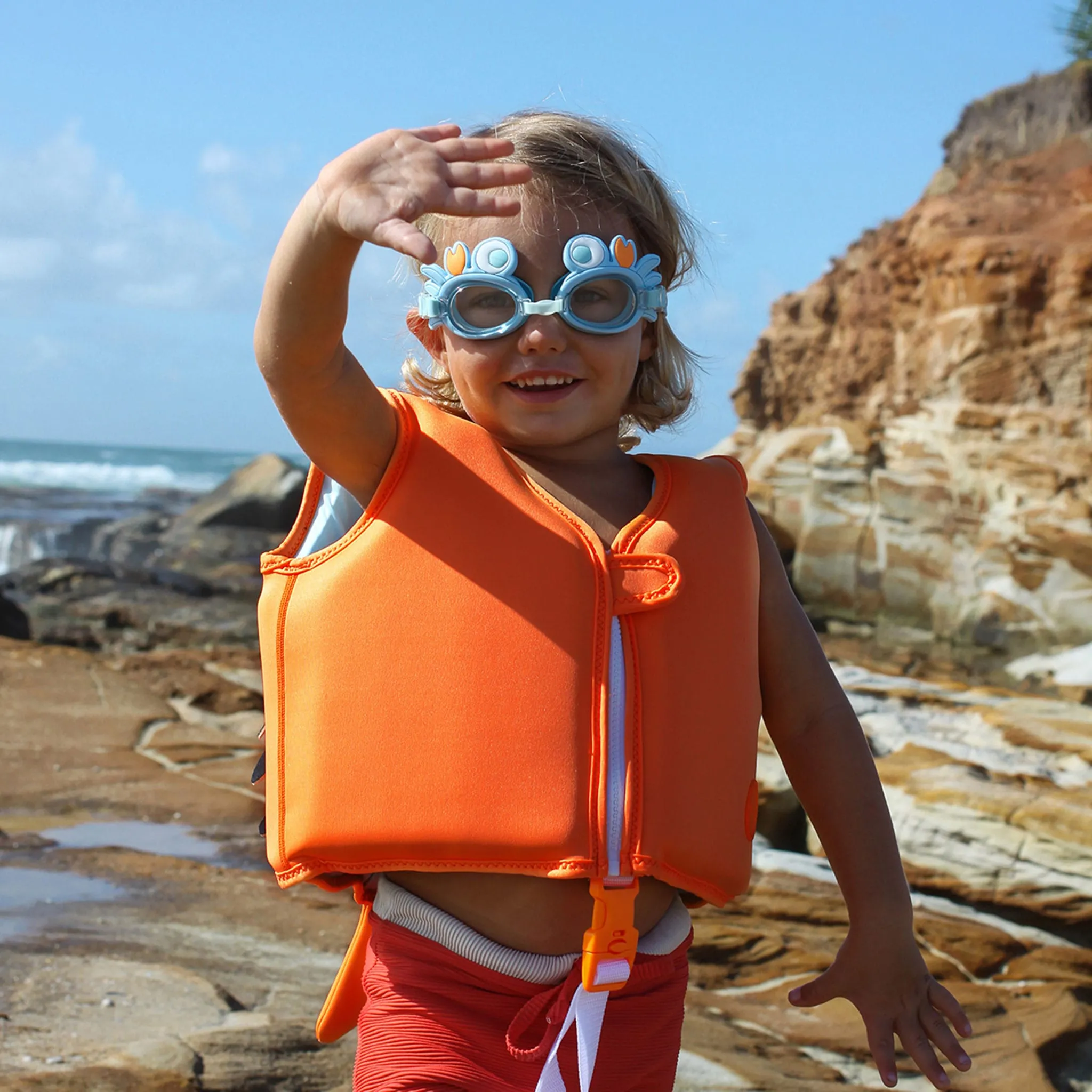 Sunny Life Lunette de Natation - Bleu