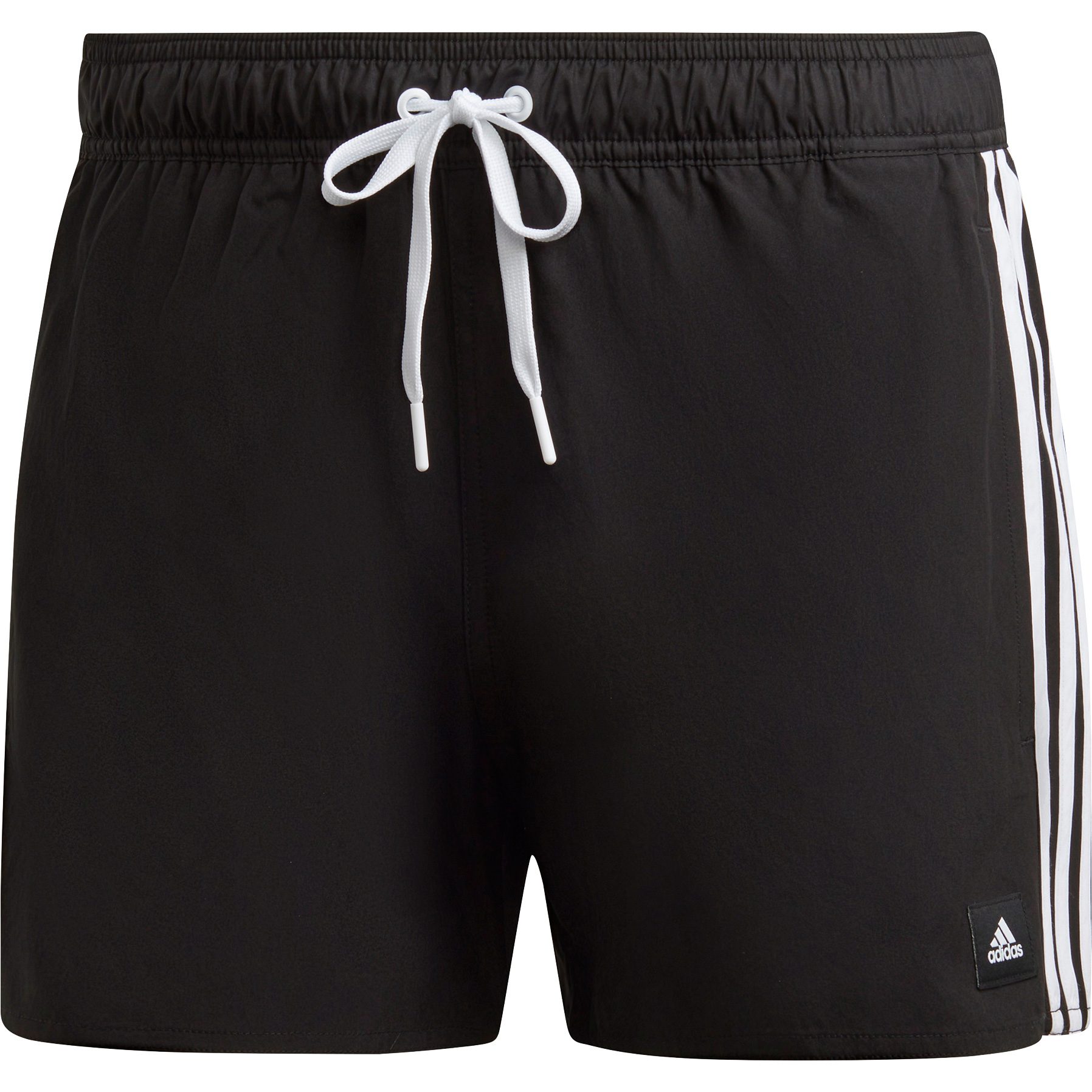 adidas 3-Streifen CLX Badeshorts Herren schwarz