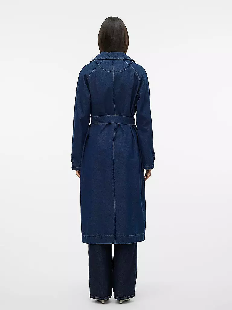 VERO MODA Trenchcoat VMADISON Denim dunkelblau