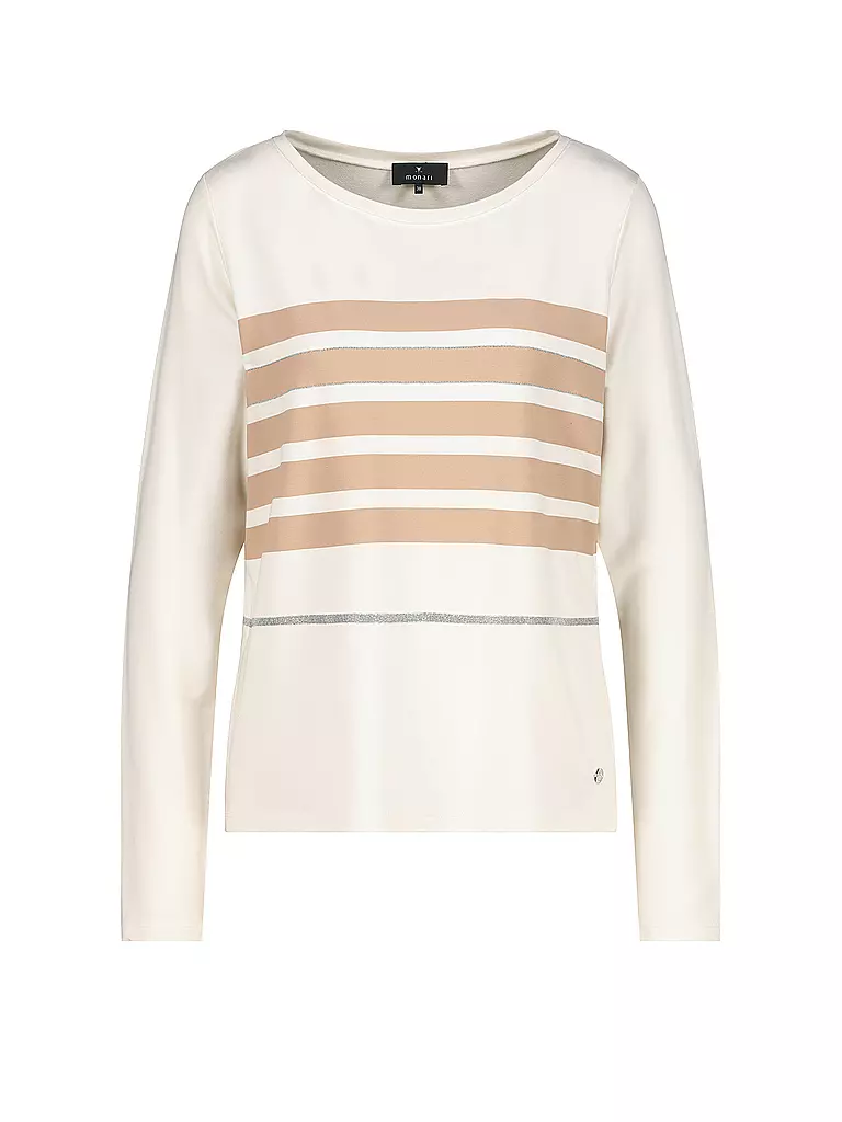MONARI Langarmshirt creme