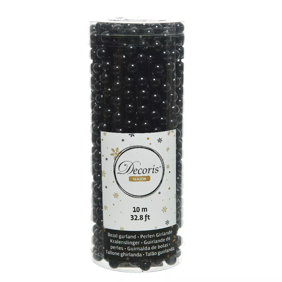 Guirlande de perle (10 m) Alpine Noir