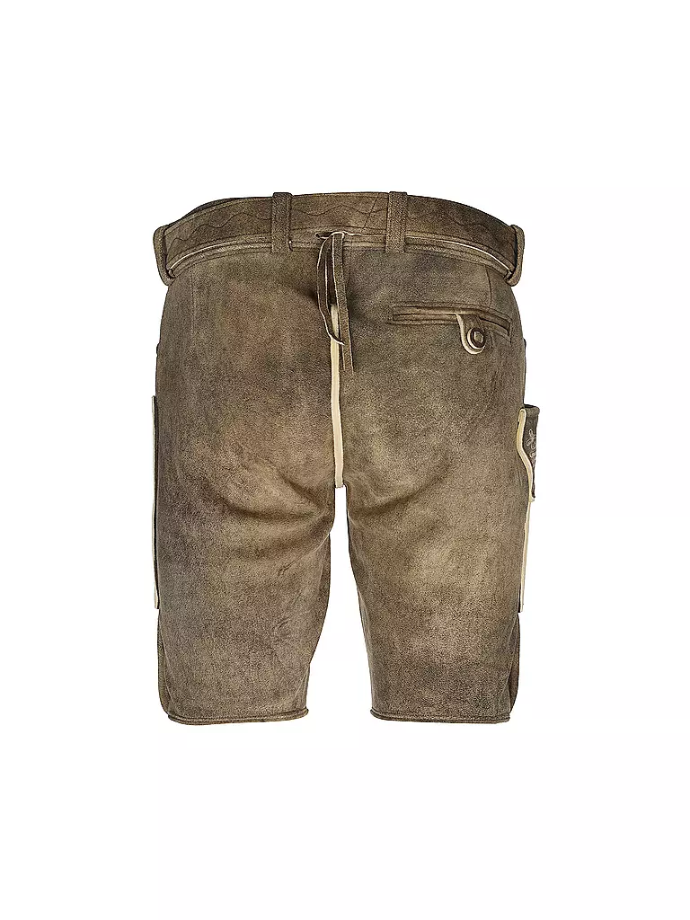 BECKERT Lederhose braun