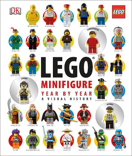 LEGO Minifigure Year by Year A Visual History: With 3 Minifigures (Hardback)
