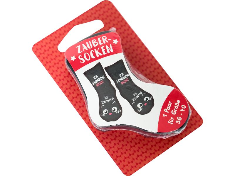 Sheepworld Socken Schnarche nicht Grösse 36 - 40, waschbar Humorvolle Zaubersocken, ideal als Geschenk