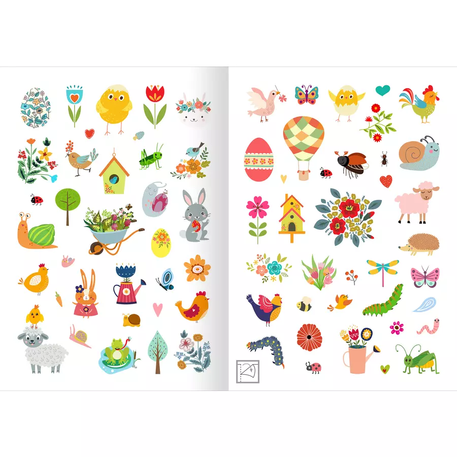 arsEdition Stickerspaß Frühling