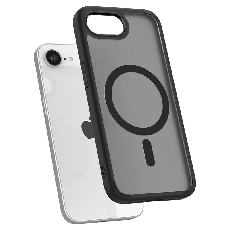iPhone 16e MagSafe Crystal Hybrid Case Hülle (ACS09175) - Frost Black