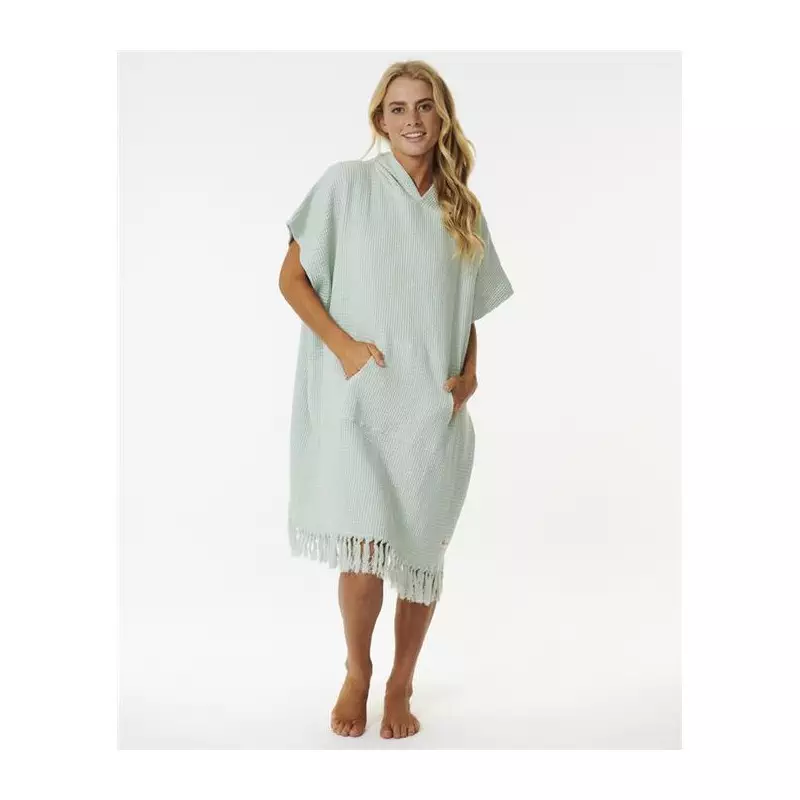 Poncho RIPCURL Stonewash Hood Towel Mint
