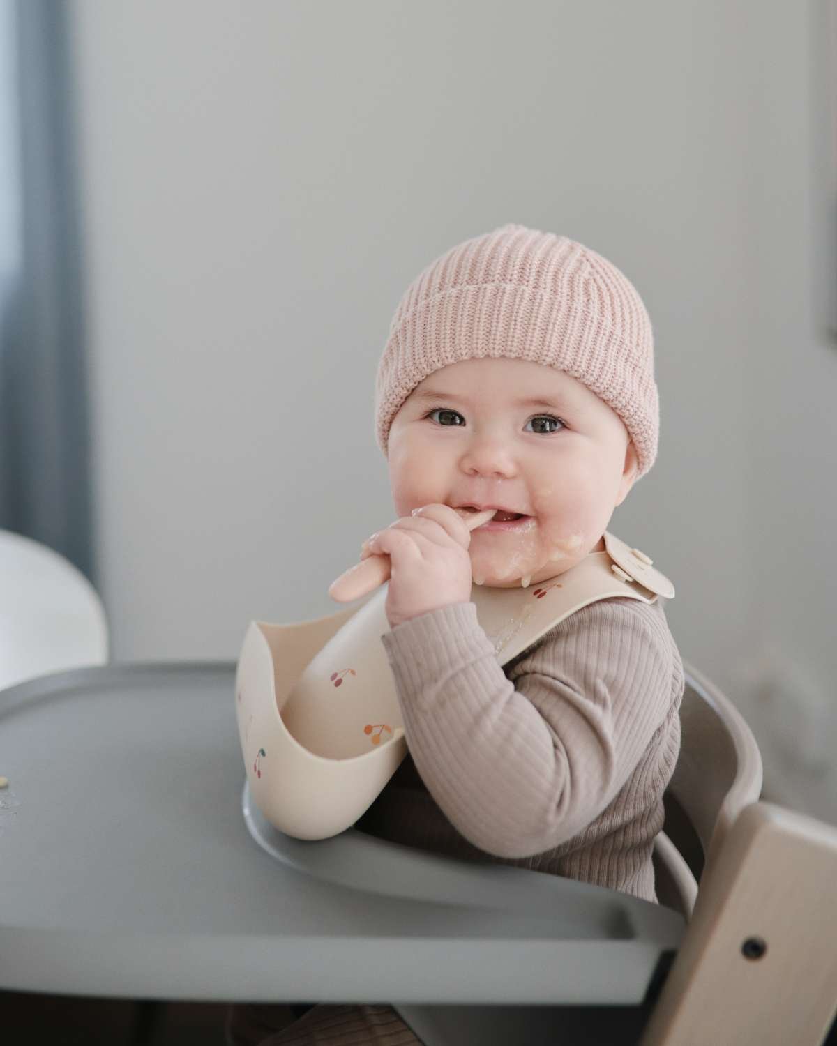 Babyskje 2pk – Silikon | First Feeding Baby Spoons