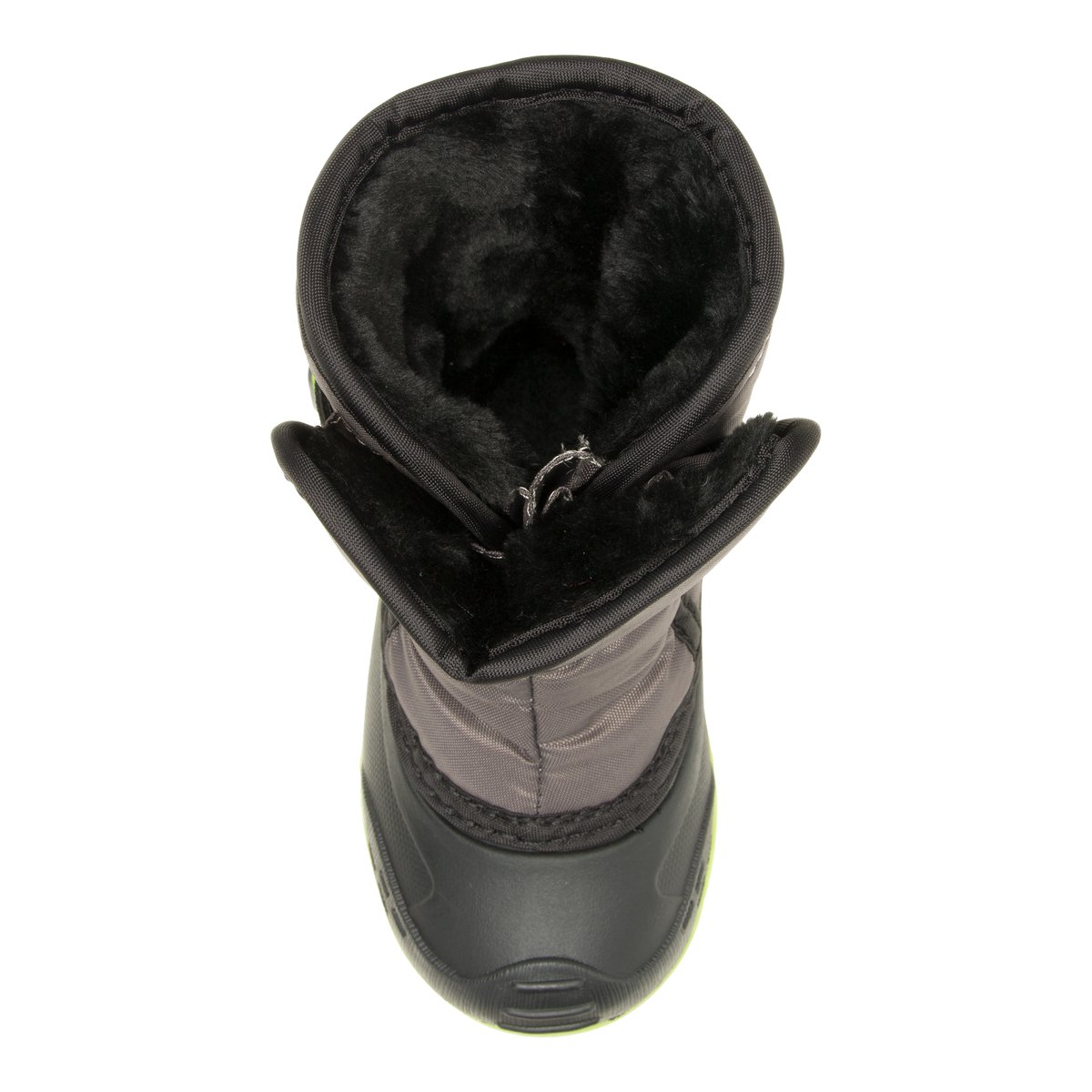Facile à mettre-Snowbug5-ib-Bottes d'hiver - Semelle tracteur - Charbon