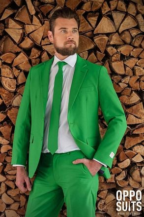 OppoSuits Evergreen Kostuum | Groen pak OSUI-0028 Evergreen