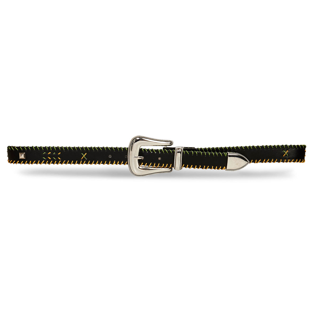 Wild Ceinture tressée Renaldo noire