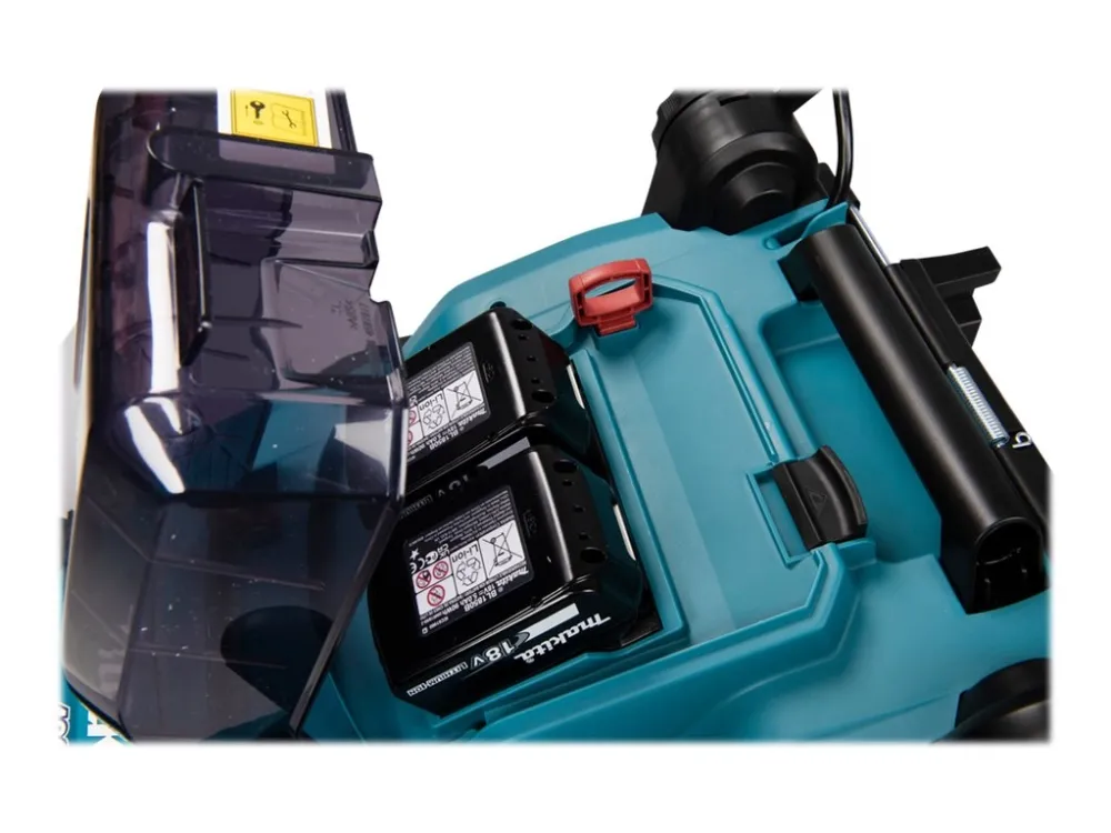 Makita DLM432PT2 - Græsslåmaskine - ledningfri - 18 V - 5 Ah - 2 batterier - 3600 opm - 43 cm - 17.5 kg