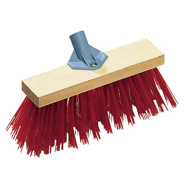 Balai de route PVC rouge 31 cm