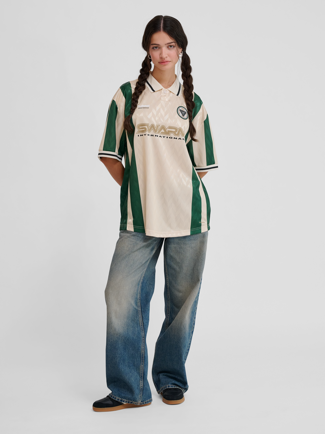 hmlLOOSE SOCCER JERSEY S/S