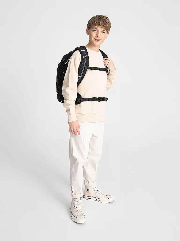 SATCH Schulrucksack Pack - Ninja Matrix schwarz