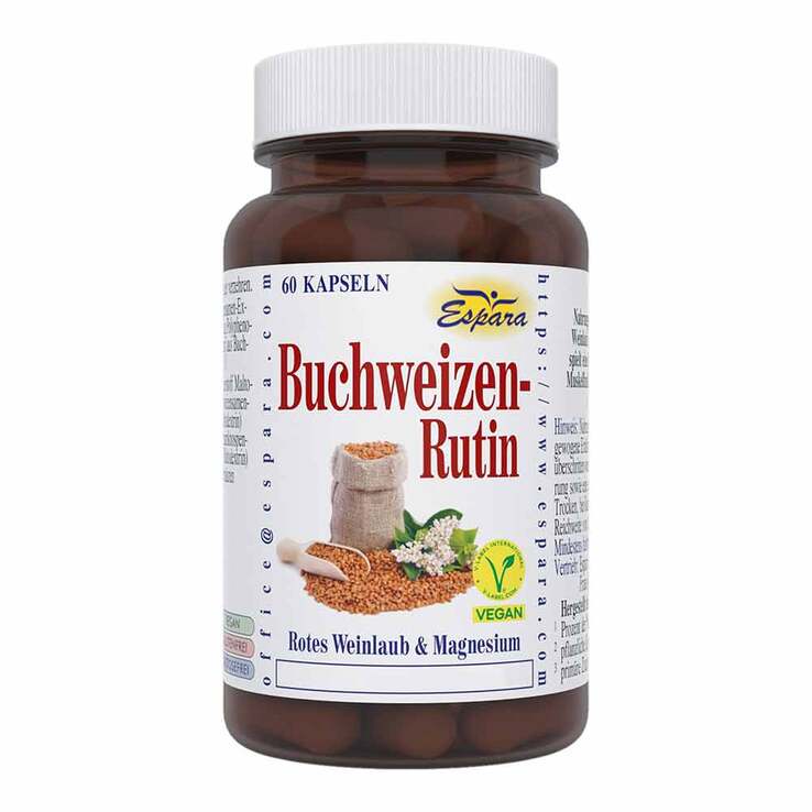 Buchweizen Rutin Kapseln, 60 St