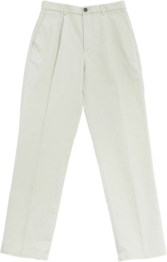 Wood Wood Ove soft twill trousers Light sand