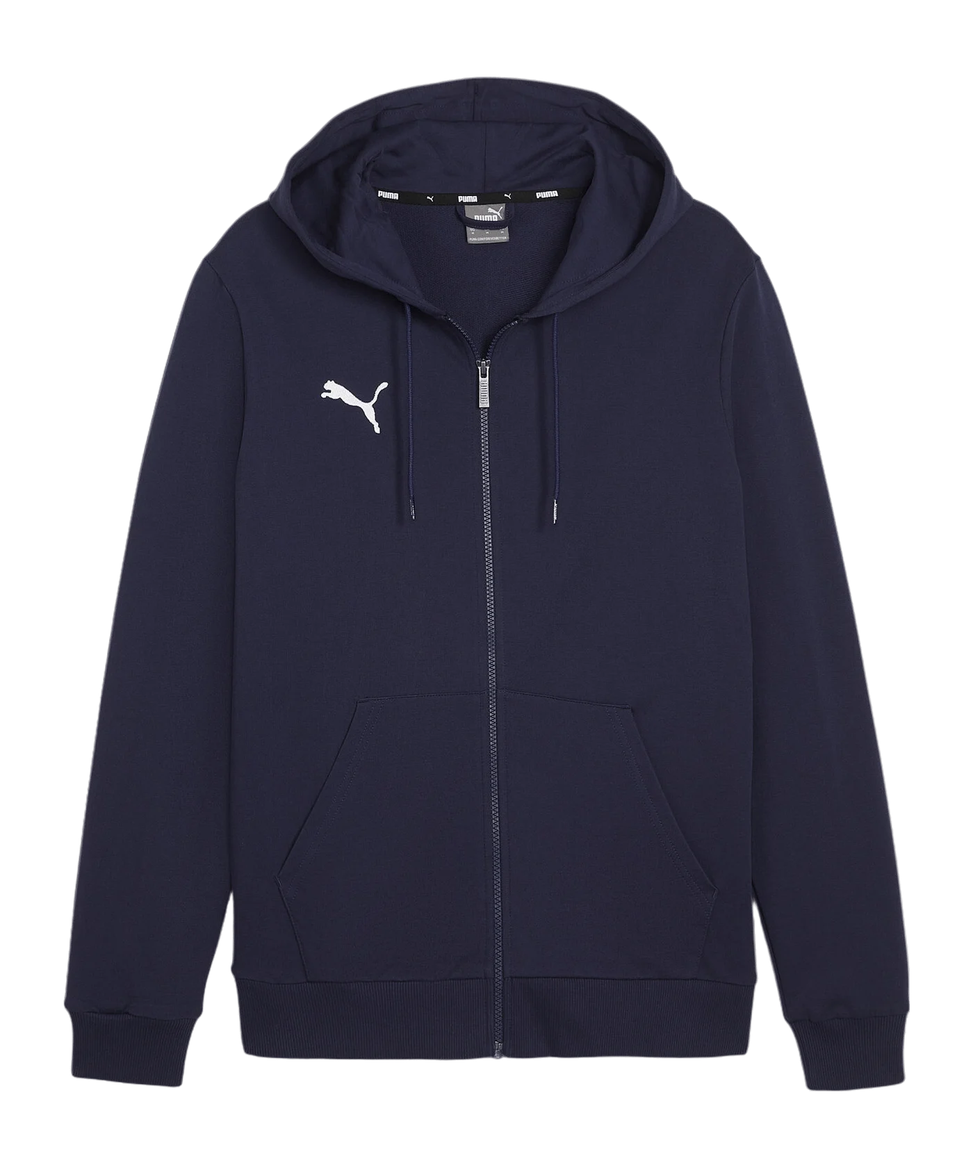 PUMA teamGOAL Casuals Kapuzenjacke Kids Blau F06
