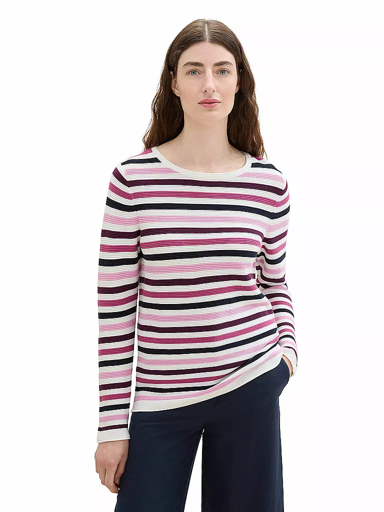 TOM TAILOR Pullover beere